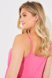 Tiered Tie Shoulder Maxi Dress