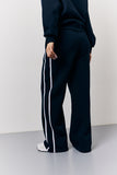 Navy Fits Wide Leg Jogger