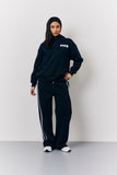 Navy Fits Wide Leg Jogger