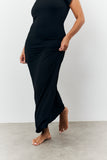 Sculpting Cap Sleeve Maxi Dress