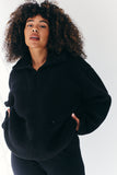 Borg Lined Half Zip up Fleece