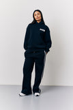 Navy Fits Bubble Print Hoodie