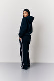 Navy Fits Bubble Print Hoodie