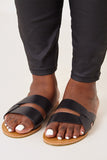 Interlock Strap Flat Sandal