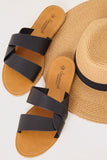 Interlock Strap Flat Sandal