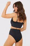 Frill Detail Bikini Top