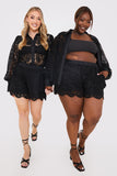 Lace Shirt Co Ord
