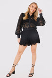 Lace Shirt Co Ord