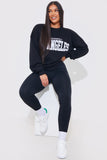 CONTRAST COLOUR HEEL LACE UP TRAINERS