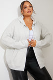 Fleeceback Zip Through Hoodie