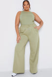 Ribbed Racer Vest