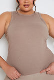 Ribbed Racer Vest
