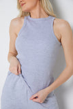 Ribbed Racer Vest