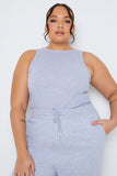 Ribbed Racer Vest