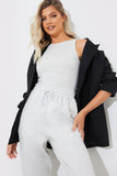 Ribbed Racer Vest