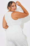 Ribbed Racer Vest