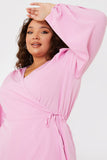 Tie Front Wrap Top