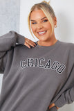 Chicago Printed Sweater