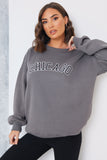 Chicago Printed Sweater