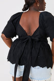 Multiway Broderie Trim Top
