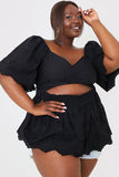 Multiway Broderie Trim Top
