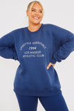 Oversized Embroidered Sweatshirt