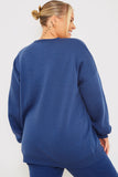 Oversized Embroidered Sweatshirt