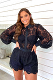 Lace Co-Ord Shorts