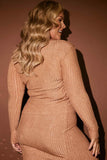 Metallic Cardigan Top
